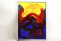 Lot 522 - Terence Donovan (British 1936-1996)
A large abstract acrylic on canvas
Signed and dated to verso