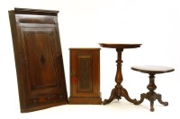 Lot 440 - A Victorian walnut pot cupboard