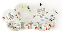 Lot 380 - 'Medici' coffee and dinnerwares