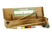 Lot 288 - A Jaques croquet set