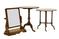 Lot 386 - A George III mahogany tripod table