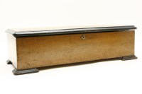 Lot 262 - A George Baker inlaid rosewood cased cylinder musical box