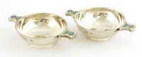 Lot 260 - A pair of silver quaich
