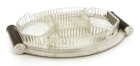 Lot 336 - An Art Deco mirrored tray