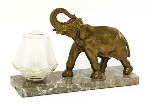 Lot 334 - An Art Deco table light