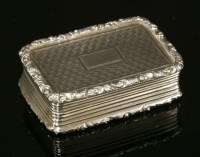 Lot 152 - A Victorian silver vinaigrette