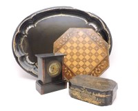 Lot 283A - A 19th century Japanese lacquer box