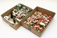 Lot 217 - A pair of Royal Dux porcelain pigs