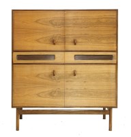 Lot 441 - A teak cabinet