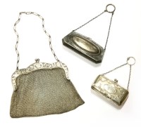 Lot 1519 - An Edwardian coin purse