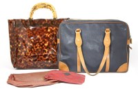 Lot 1226 - A tortoiseshell coloured shopper