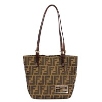 Lot 1236 - A Fendi monogram canvas shoulder bag
