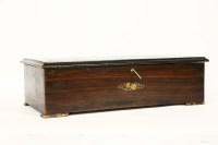 Lot 482 - A musical box