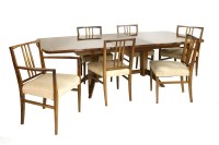 Lot 404 - A Gordon Russell 'Burford' mahogany and Bombay rosewood suite