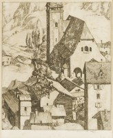 Lot 56 - Lots 56 to 61
A collection of Leonard Beaumont prints and books given to the present owner by the artist in 1980.

*Leonard Beaumont (British