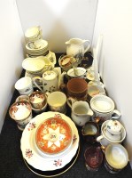Lot 433 - A collection of various 19th and later ceramics