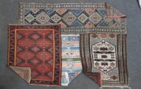Lot 599 - Three Persian rugs