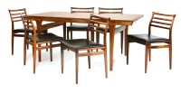 Lot 452 - A Danish rosewood table