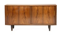 Lot 453 - A Danish rosewood two-door sideboard