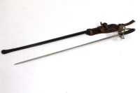 Lot 496 - A German officer's sword