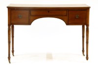 Lot 547 - a Victorian mahogany wash stand