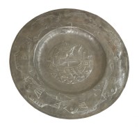 Lot 74 - A copper charger
