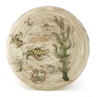 Lot 541 - A Cobridge 'Marine Life' charger