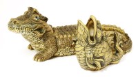Lot 542 - Two Cobridge items by Andy Hull