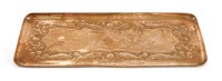 Lot 68 - A Newlyn Arts and Crafts copper tray