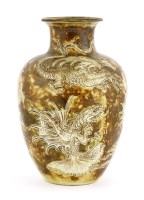 Lot 53 - A Martin Brothers' stoneware vase