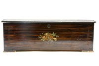 Lot 495 - A late 19th century musical box