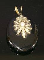 Lot 69 - A Victorian onyx