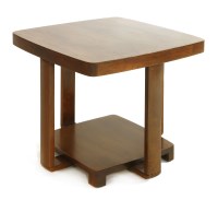 Lot 343 - An Art Deco two-tier occasional table