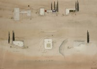 Lot 431 - Architectural designs
CASINO HOTEL;
A CITADEL;
A CEREMONIAL CANOPY;
A RECREATION CENTRE
1950s