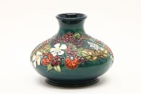 Lot 306 - A Moorcroft 'Carousel' squat vase