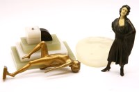 Lot 413 - Two Art Deco figures
