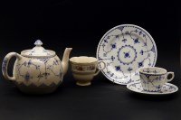 Lot 343 - A large quantity of Furnivals Denmark pattern dinner service