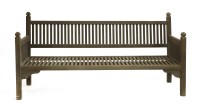 Lot 129 - An Heal's garden bench