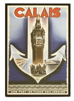 Lot 484 - Designed by Laszlo
CALAIS
Colour lithograph poster