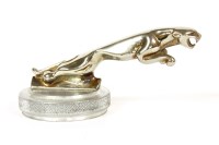 Lot 224 - A chrome Jaguar car mascot