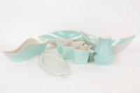 Lot 279 - A quantity of mid century Poole two tone items