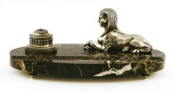 Lot 319 - An Art Deco desk stand