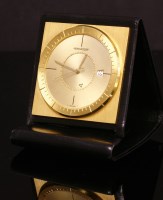 Lot 450 - A Jaeger-LeCoultre mechanical alarm or boudoir clock