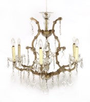 Lot 171 - A six-branch ceiling light