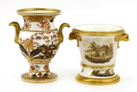 Lot 158 - A Spode baluster vase
