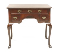 Lot 196 - A George II mahogany lowboy