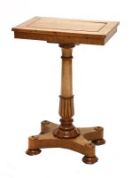 Lot 199 - A Victorian maple planter/table
