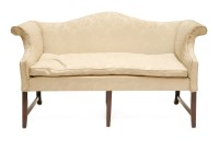 Lot 249 - A George III settee