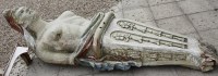 Lot 700 - A large fibreglass caryatid architectural bracket
