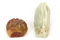Lot 204A - A Chinese soapstone seal